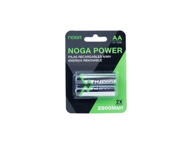 &ua PILA AA RECARGABLE NOGA 2900 MHA